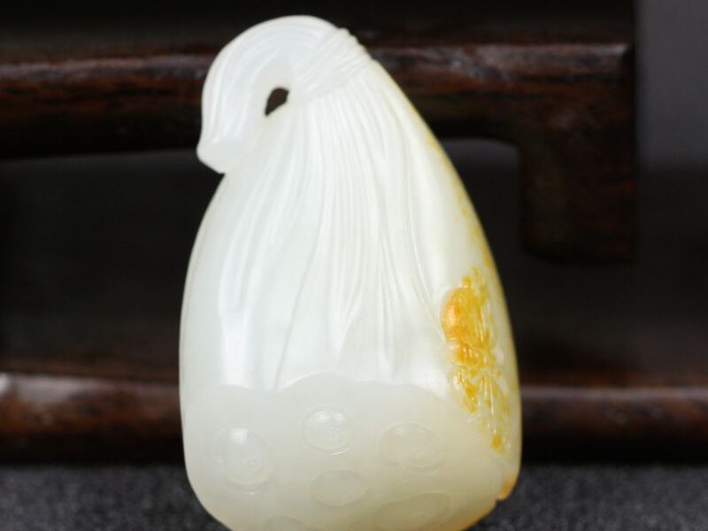 和田玉籽多子多福挂件吊坠11.576g  XinJiang Hotan Jade Jewelry Pendant